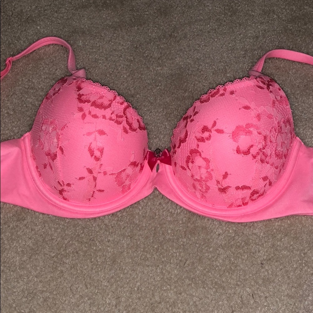 pink bra 34C